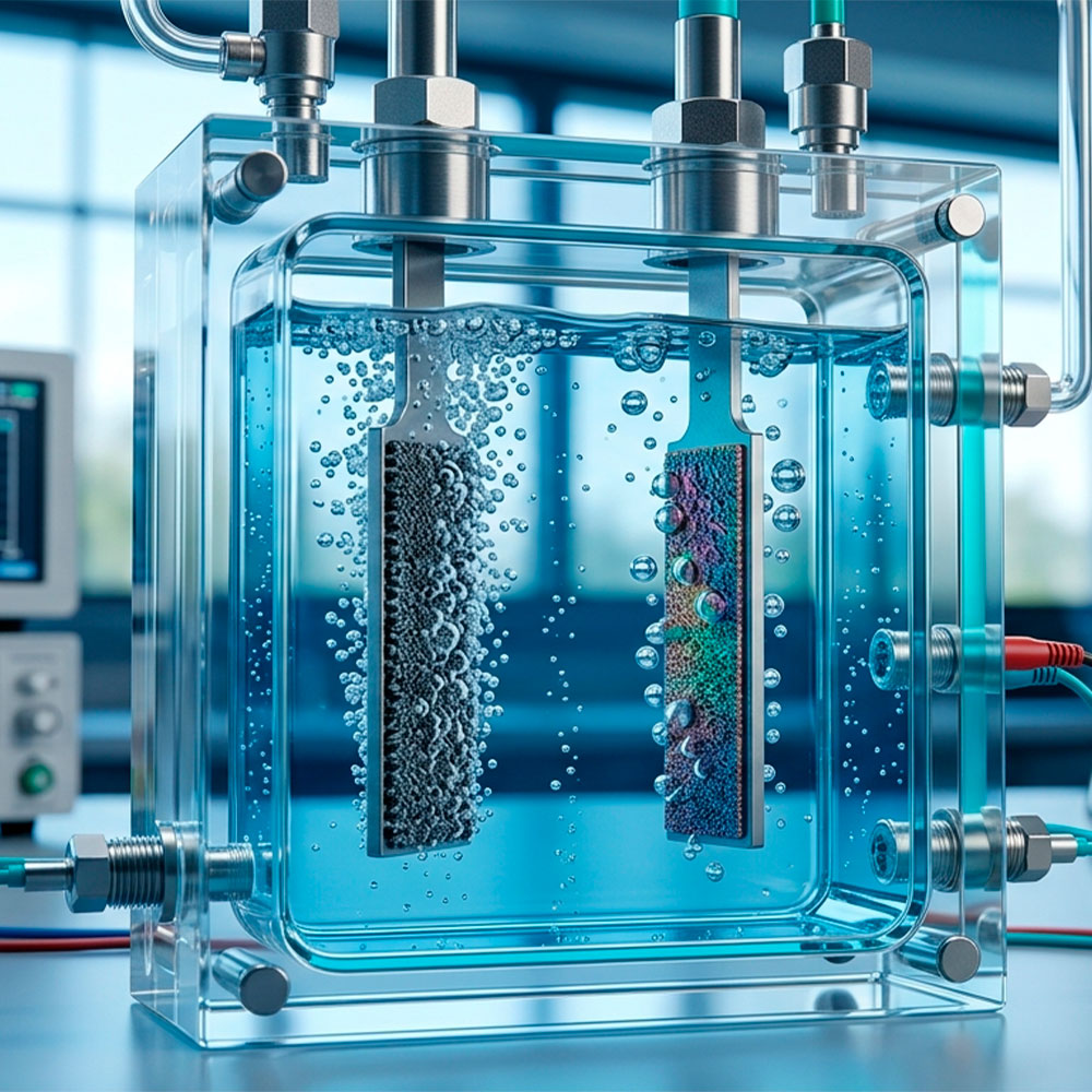 Electrocatalisis para electrólisis del agua (water splitting)